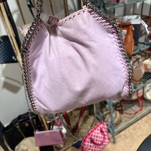 Stella McCartney  lilac Chain-Trimmed Women's Bag